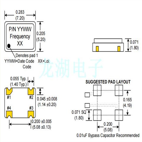 C3390-10.000,10M石英晶振,瑞斯克電子石英晶振,石英振蕩器