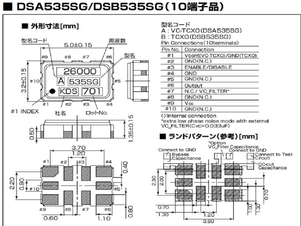DSA535SG，DSB535SG.5032十腳